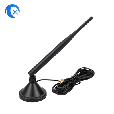 2.4G 5 DBi 5g 5.8g Wi-Fi Omnidirectional Magnet Mount Antenna z konektorem SMA do karty sieciowej