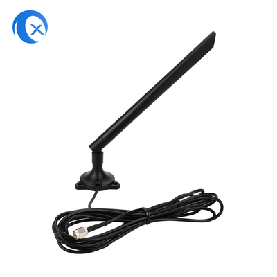 2.4G 5 DBi 5g 5.8g Wi-Fi Omnidirectional Magnet Mount Antenna z konektorem SMA do karty sieciowej