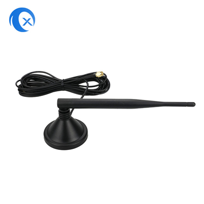 2.4G 5 DBi 5g 5.8g Wi-Fi Omnidirectional Magnet Mount Antenna z konektorem SMA do karty sieciowej