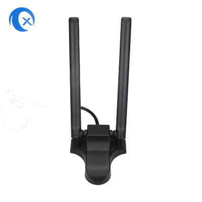 Dual Band 2.4GHz 5GHz RP-SMA Antenny WiFi z 6,5 stopniowym kablem rozszerzającym do komputerów stacjonarnych bezprzewodowy Bluetooth