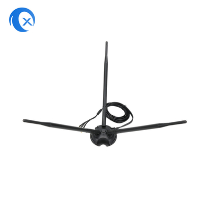 2.4G/5G Triple 7dBi Antenna Wi-Fi Bluetooth Wireless Extender Magnetyczna antenka z połączeniem RP-SMA