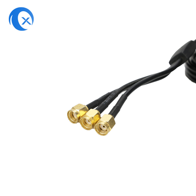 2.4G/5G Triple 7dBi Antenna Wi-Fi Bluetooth Wireless Extender Magnetyczna antenka z połączeniem RP-SMA