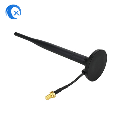 2.4G 5.8g Dwupasmowy 7 DBi Wi-Fi Extender Magnetyczna antenka z podłączeniem SMA