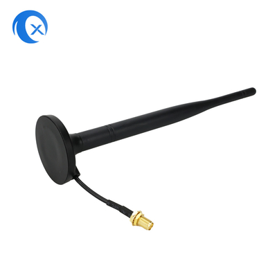 2.4G 5.8g Dwupasmowy 7 DBi Wi-Fi Extender Magnetyczna antenka z podłączeniem SMA
