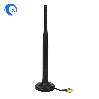 2.4G 5.8g Dwupasmowy 7 DBi Wi-Fi Extender Magnetyczna antenka z podłączeniem SMA