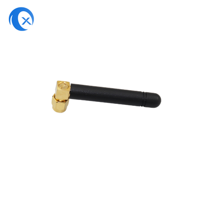 2.4G Wi-Fi prawy kąt SMA Male Connector Wysoki zysk 2dBi GSM Antenna kauczkowa dla routerów