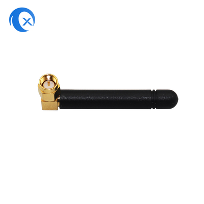 2.4G Wi-Fi prawy kąt SMA Male Connector Wysoki zysk 2dBi GSM Antenna kauczkowa dla routerów