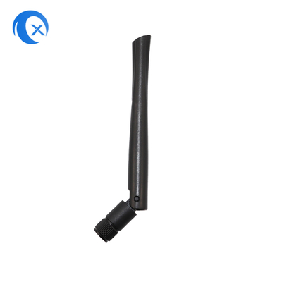 2.4GHz 2dBi składana kauczka gumowa antena WiFi z odwrotnym słupem SMA Male Connector dla routerów i walkie-talkie