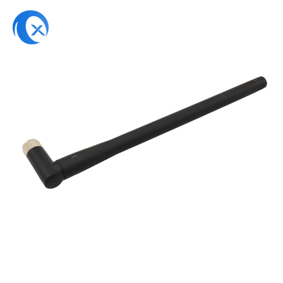 2.4G Wysoki wzrost 5dBi Stały prawy kąt Zewnętrzna kauczka gumowa Wi-Fi SMA Antenna dla routerów Wi-Fi
