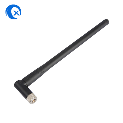 2.4G Wysoki wzrost 5dBi Stały prawy kąt Zewnętrzna kauczka gumowa Wi-Fi SMA Antenna dla routerów Wi-Fi