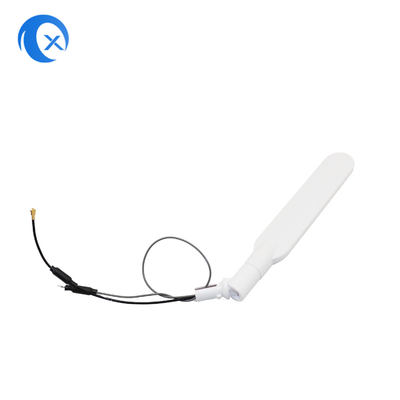 2.4/5.8g Wysoki wzrost 3dBi Dual Band Omnidirectional WiFi Swivel Paddle Antenna z latającym drutem dla routerów