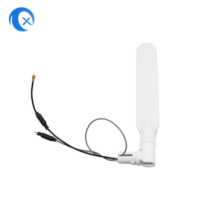 2.4/5.8g Wysoki wzrost 3dBi Dual Band Omnidirectional WiFi Swivel Paddle Antenna z latającym drutem dla routerów