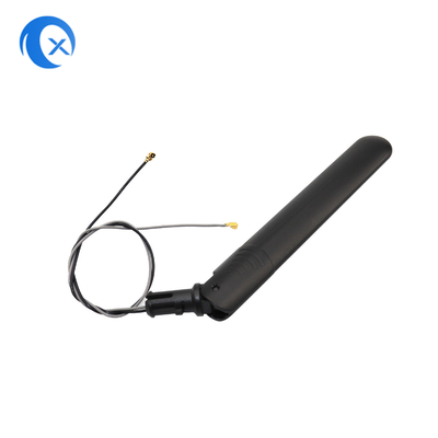 Omni 2.4G / 5.8g Dual Band Wi-Fi Paddle Antenna z latającym drutem / kablem Ipex Connector For Router