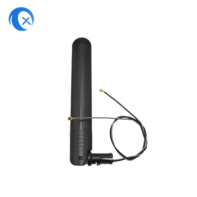 Omni 2.4G / 5.8g Dual Band Wi-Fi Paddle Antenna z latającym drutem / kablem Ipex Connector For Router