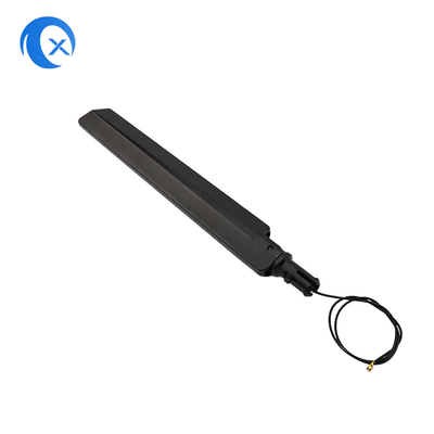 2.4G/5.8g Wysoki zysk Antena dwuczęstotliwa omnidirekcyjna Antenna WiFi z latającym ołowiem U. FL Ipex Connector for Routers