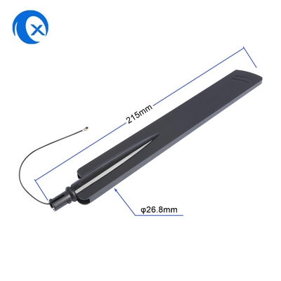 2.4G 5dBi Wysoki wzrost kształt ostrza obrotowego Omnidirectional Wi-Fi Antenna z łącznikiem Ipex