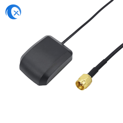 1575.42MHz 27dBi Antenna GPS z dwoma wzmacniaczami samochodowymi DVD Nawigacja GPS aktywna antena 3m Metry SMA Male Connector