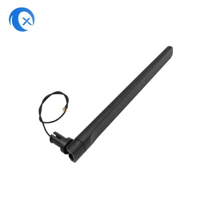 Antena gumowa typu "paddle" 2.4G 5G GPS/GSM/WiFi/TV z kablem koncentrycznym