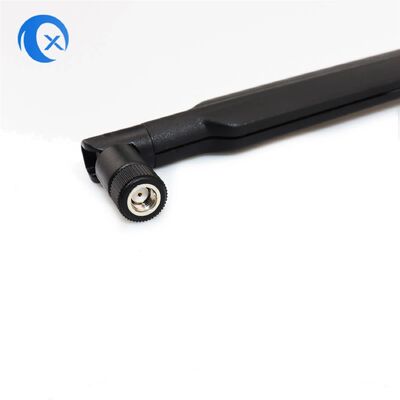 Wielokierunkowa wewnętrzna antena telewizji cyfrowej typu "gumowa kaczka" z wtykiem RP-SMA męskim