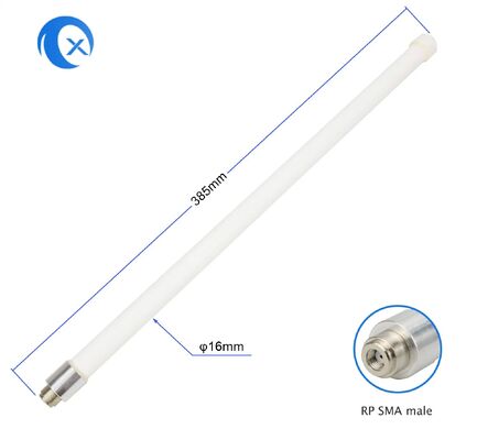 915MHz Omni Fiberglass Antenna 3dBi Wewnętrzna zewnętrzna Rpsma Lora Lorawan Antenna do bramy