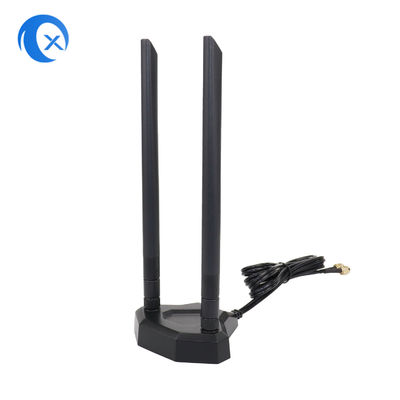 RoHS 2.4 5.8GHz dwuzakresowa magnetyczna antena bazowa 5dBi