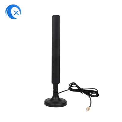 600 MHz - 6 GHz Złącze SMA Antena do montażu magnetycznego z kablem RG174