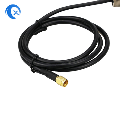 Antena 4G Omni z włókna szklanego 5dBi, wielopasmowa 800/1800/2600 MHz, zewnętrzna, kabel 3 m, szary