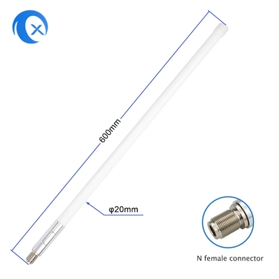 Zewnętrzna wodoodporna antena z włókna szklanego 5,8 dBi Antena typu N 915 MHz do bramy LoRa