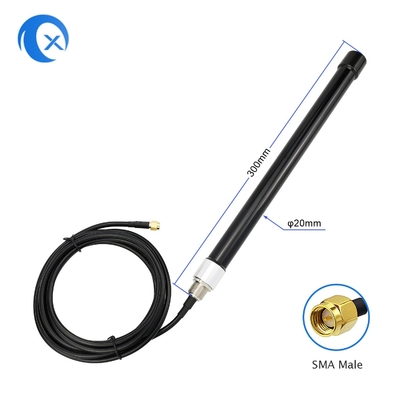 Omni Directional Outdoor Wodoodporna stacja bazowa 4G Antena z włókna szklanego ze złączem LMR195 SMA