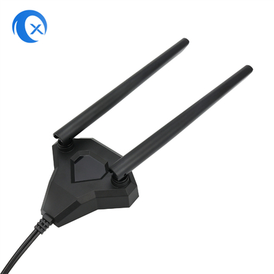 Podstawa magnetyczna anteny dwuzakresowej 2,4 GHz 5 GHz do routera bezprzewodowego z kartą sieciową PCI-E WiFi