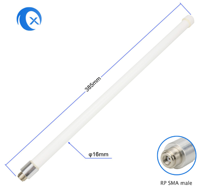 High DBI 433MHZ Antena odbiorcza Antena biczowa z włókna szklanego ze złączem męskim SMA