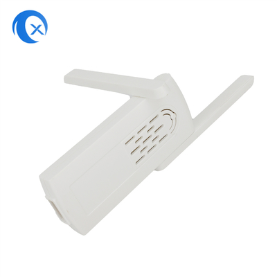 Dostosowane plastikowe części ODM / OEM ABS Biały adapter USB WIFI