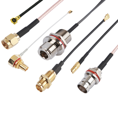 Zespoły kabli koncentrycznych RF Kabel RG316 SMA Typ N MMCX BNC Kabel połączeniowy