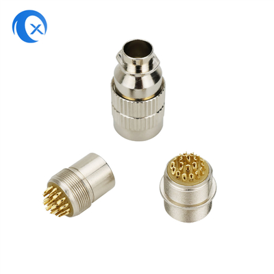 New Arrival 22-pinowe okrągłe złącze Micro Jack ze stopu cynku ze stopu cynku