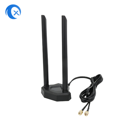 2,4 / 5,8 g Dwuzakresowa antena 5dBi z mocowaniem magnetycznym WiFi Extender do karty PCI na PC